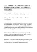 Food Safety Exam Practice Questions Answers Study Guide Retail Food Handling Certification Review&NewLine;&NewLine;