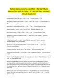 Tactical Combatives Course &lpar;TCC&rpar; - Standard Rules Referee Test with all Correct & 100&percnt; Verified Answers &vert;Already Graded A&plus;
