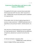 Contractors Exam Questions and Answers with Solutions UPDATED&excl;&excl;&excl;&excl;&period;
