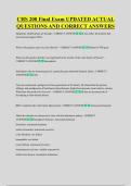 CHS 200 Final Exam UPDATED ACTUAL &NewLine;QUESTIONS AND CORRECT ANSWERS