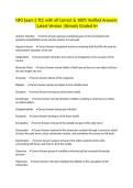 NP2 Exam 3 TCC with all Correct & 100&percnt; Verified Answers &vert;Latest Version &vert;Already Graded A&plus;