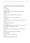 Psy 1325 Questions and Answers &vert; 2026 Update &vert; 100&percnt; Correct&period;