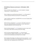 PSY 2200 Exam 2Questions and Answers &vert; 2026 Update &vert; 100&percnt;&NewLine;Correct&period;