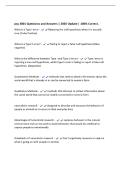 psy 3001 Questions and Answers &vert; 2026 Update &vert; 100&percnt; Correct&period;