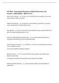 PSY 3002 - Psychological Disorders and Mental Questions and&NewLine;Answers &vert; 2026 Update &vert; 100&percnt; Correct&period;