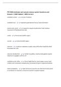 PSY 3060 vestibular and somatic sensory system Questions and&NewLine;Answers &vert; 2026 Update &vert; 100&percnt; Correct&period;