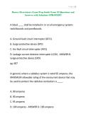 Master Electrician-s Exam Prep Guide Exam -3 Questions and Answers with Solutions UPDATED&excl;&excl;&excl;&period;