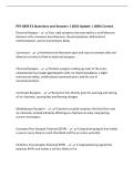 PSY 3803 E2 Questions and Answers &vert; 2026 Update &vert; 100&percnt; Correct