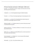 PSY Exam 3 Questions and Answers &vert; 2026 Update &vert; 100&percnt; Correct&period;