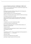 psy exam 4 Questions and Answers &vert; 2026 Update &vert; 100&percnt; Correct&period;