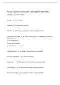 Psy test 3 Questions and Answers &vert; 2026 Update &vert; 100&percnt; Correct&period;