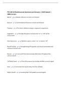 PSY-445-40 Biobehavioral Questions and Answers &vert; 2026 Update &vert;&NewLine;100&percnt; Correct&period;