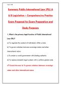 PUBLIC INTERNATIONAL LAW EXAM WITH 60 REALISTIC QUESTIONS & RATIONALES &ndash; SOURCES&comma; TREATIES&comma; ICJ&comma; STATE RESPONSIBILITY & MORE