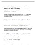 PSYC 362 Exam 3 - psychophysiological assessment Questions and&NewLine;Answers &vert; 2026 Update &vert; 100&percnt; Correct&period;