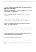 PSYC 3240 Physiological Psych Exam 1 Exam Questions and Answers &vert;&NewLine;2026 Update &vert; 100&percnt; Correct&period;