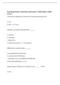 Psychology Chapter 4 Questions and Answers &vert; 2026 Update &vert; 100&percnt;&NewLine;Correct&period;