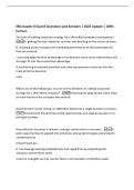 SM chapter 8 Exam3 Questions and Answers &vert; 2026 Update &vert; 100&percnt;&NewLine;Correct&period;