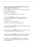Strategic and Entrepreneurial BCOR 2304- Midterm Questions and&NewLine;Answers &vert; 2026 Update &vert; 100&percnt; Correct&period;