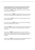 Strategic Management&colon; Corporate Strategy&comma; Diversification&comma; and Vertical Integration Questions and Answers &vert; 2026 Update &vert; 100&percnt; Correct&period;