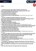 Exit HESI RN Exam 2 2026 &vert; Verified Q&A &plus; Nursing Case Studies