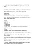 HEAS 1000 FINAL EXAM QUESTIONS & ANSWERS 2026