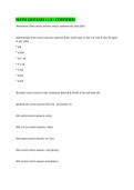 MATH 126 EXAM 1 &vert;&vert; A&plus; CERTIFIED&period;
