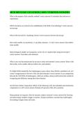 MCB 100 EXAM 1 ICLICKER &vert;&vert; 100&percnt; VERIFIED ANSWERS&period;