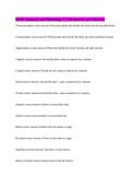 WGU Anatomy and Physiology 1 &vert;&vert; All Answers are Flawless&period;