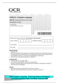 GCSE &lpar;9&ndash;1&rpar; English Language&NewLine;J351&sol;02 Exploring effects and impact