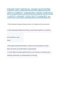 &NewLine;Fisdap EMT Medical Exam Prep &vert; Correct Answers & Study Guide