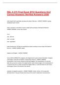 REL A 275 Final Exam BYU Final Exam BYU Questions And Correct Answers &lpar;Verified Answers&rpar; 2026 Rated A&plus;