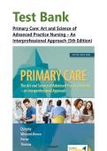 Test bank Primary Care&colon; Art and Science of Advanced Practice Nursing &ndash; An Interprofessional Approach &lpar;5th Edition&rpar;&vert;&vert; ISBN978-0803667181&vert;&vert;Complete Guide A&plus;