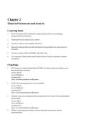 Financial Statement Analysis Gitman &vert; Exam Questions & Answers