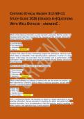 Test Bank For A&plus; Exam 2026 Latest Update &vert; Certified Ethical Hacker CEH v12 Practice Questions & Answers