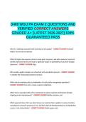  WGU Hesi Practice Test A D669 EXAM  &semi;WGU Early Literacy Methods - D669 EXAM  &semi;WGU D669 EXAM  QUESTIONS&semi;WGU Fundamentals of Nursing &lpar;Final&rpar; D669&semi;WGU Hesi Practice Test A D669 &semi;D469 WGU QUESTIONS AND VERIFIED CORRECT ANSWERS GRADED A-M -LATEST 2026-2027- 1