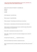 VNSG 1320 A&P STUDY GUIDE FOR DEPARTMENTAL FINAL EXAM - QUESTIONS AND ANSWERS &vert; 2026 UPDATE &vert; WITH COMPLETE SOLUTIONS&period;&NewLine;