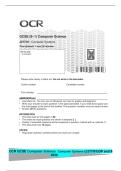 GCSE &lpar;9&ndash;1&rpar; Computer Science&NewLine;J277&sol;01 Computer Systems&NewLine;