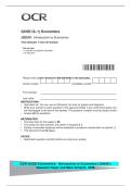 GCSE &lpar;9&ndash;1&rpar; Economics&NewLine;J205&sol;01 Introduction to Economics