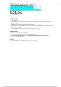 OCR GCSE English Literature&period;