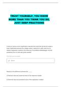BUAL 2650 EXAM 2 QUESTIONS WITH CORRECT ANSWERS