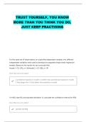 BUAL 2650 &lpar;CHEN YAN&rpar; FINAL EXAM QUESTIONS WITH CORRECT ANSWERS