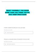 BUAL 2650 CHAPTER 15 QUESTIONS WITH CORRECT ANSWERS