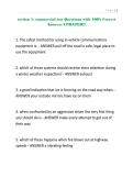 section 1 commercial test Questions with 100&percnt; Correct Answers UPDATED&excl;&excl;&excl;&period;