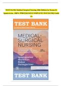 Test Bank for Medical-Surgical Nursing&colon; Concepts for Interprofessional Collaborative Care 10th Edition by Donna D&period; Ignatavicius&comma; M&period; Linda Workman & Cherie R&period; Rebar &comma; ISBN&colon; 9780323612425 &vert;All Chapters Verified&vert; Guide A&plus;&NewLine;