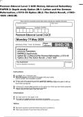 PCOA PRACTICE SET 2026 TESTED &NewLine;QUESTIONS AND CORRECT &NewLine;SOLUTIONS 