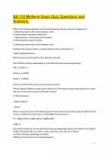 BA 318 Midterm Exam Quiz Questions and Answers&period;