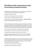 RN Exit HESI Exam V5 2026 &ndash; Complete Practice Test Bank with Verified Answers&comma; Detailed Rationales & NGN-Aligned Comprehensive Nursing Study Guide