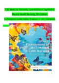 TEST BANK For Varcarolis' Foundations of PsychiatricMental Health Nursing&comma; 9th Edition &NewLine;by Margaret Jordan Halter Chapters 1 - 36 &vert;