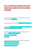 MA 1A HOISTING LICENSE EXAM PREP QUESTIONS COMPLETE WITH VERIFIED ANSWERS