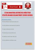 Utah Master Esthetics Written State Board Exam Prep &lpar;2026 Guide&rpar; &ndash; NIC Theory Questions & Study Notes
